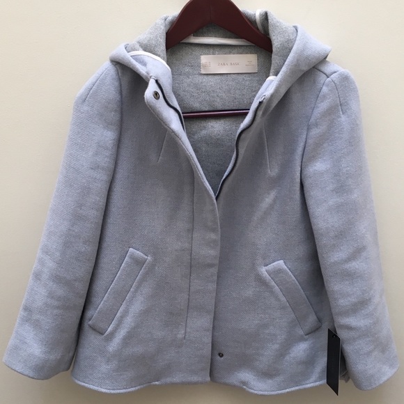 Zara Zip-Up Hooded Jacket - Picture 7 of 8
